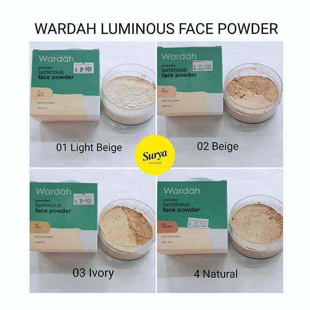 Wardah Everyday Luminous Face Powder