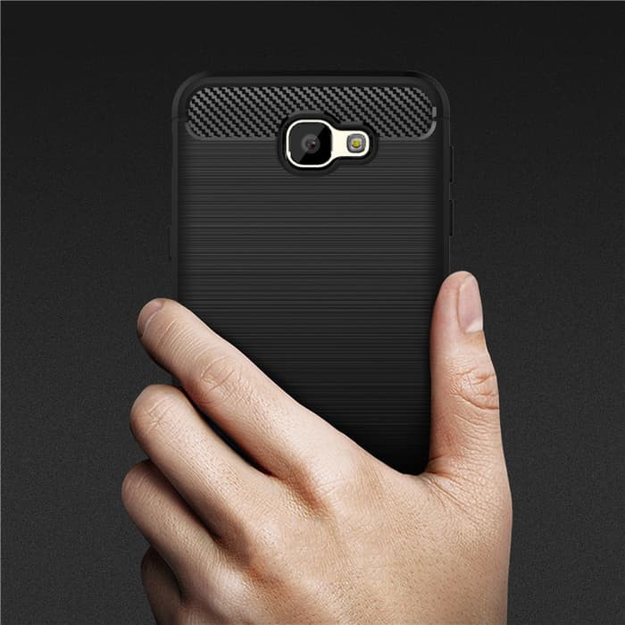 Case Samsung J5 Prime Soft Case Ipaky Carbon