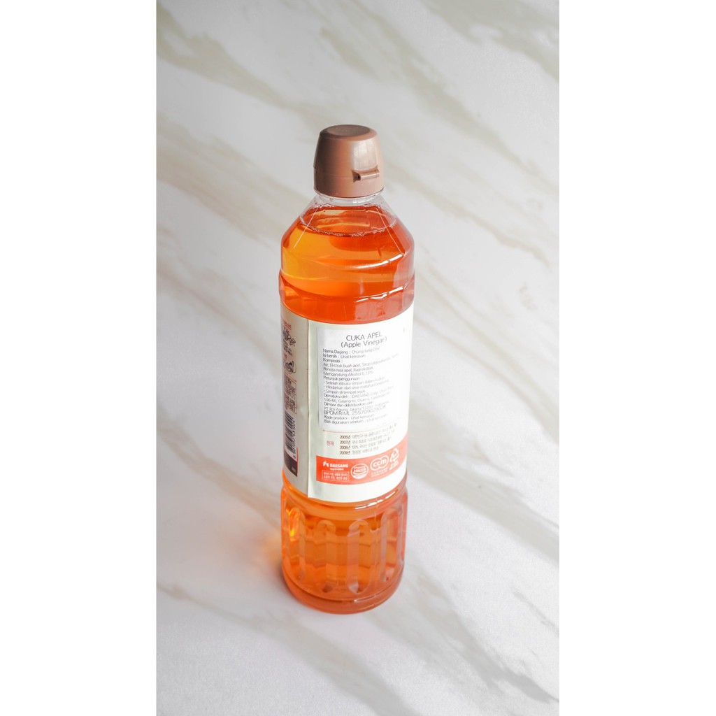 

Ay00! Cuka Apel Daesang (Chung Jung One) Apple Vinegar Korea 900ml (Premium)