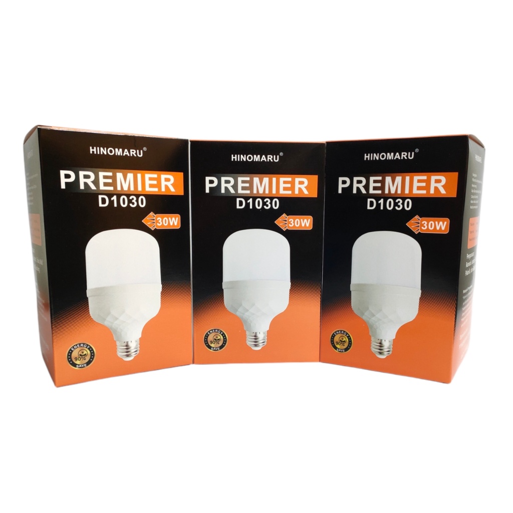 Paket 3 Pcs Hinomaru Premier Lampu LED Capsule 30 Watt - Cahaya Putih