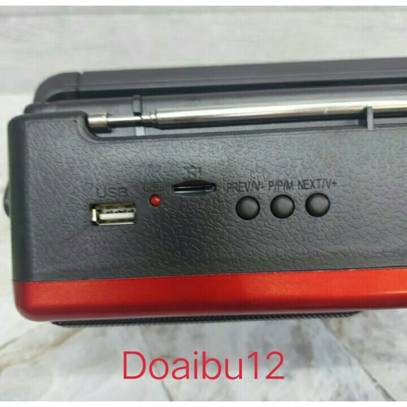 Cod//Bayar ditempat Radio Bluetooth Portable Fleco F-278UBT//Radio 3 Band USB//Memory