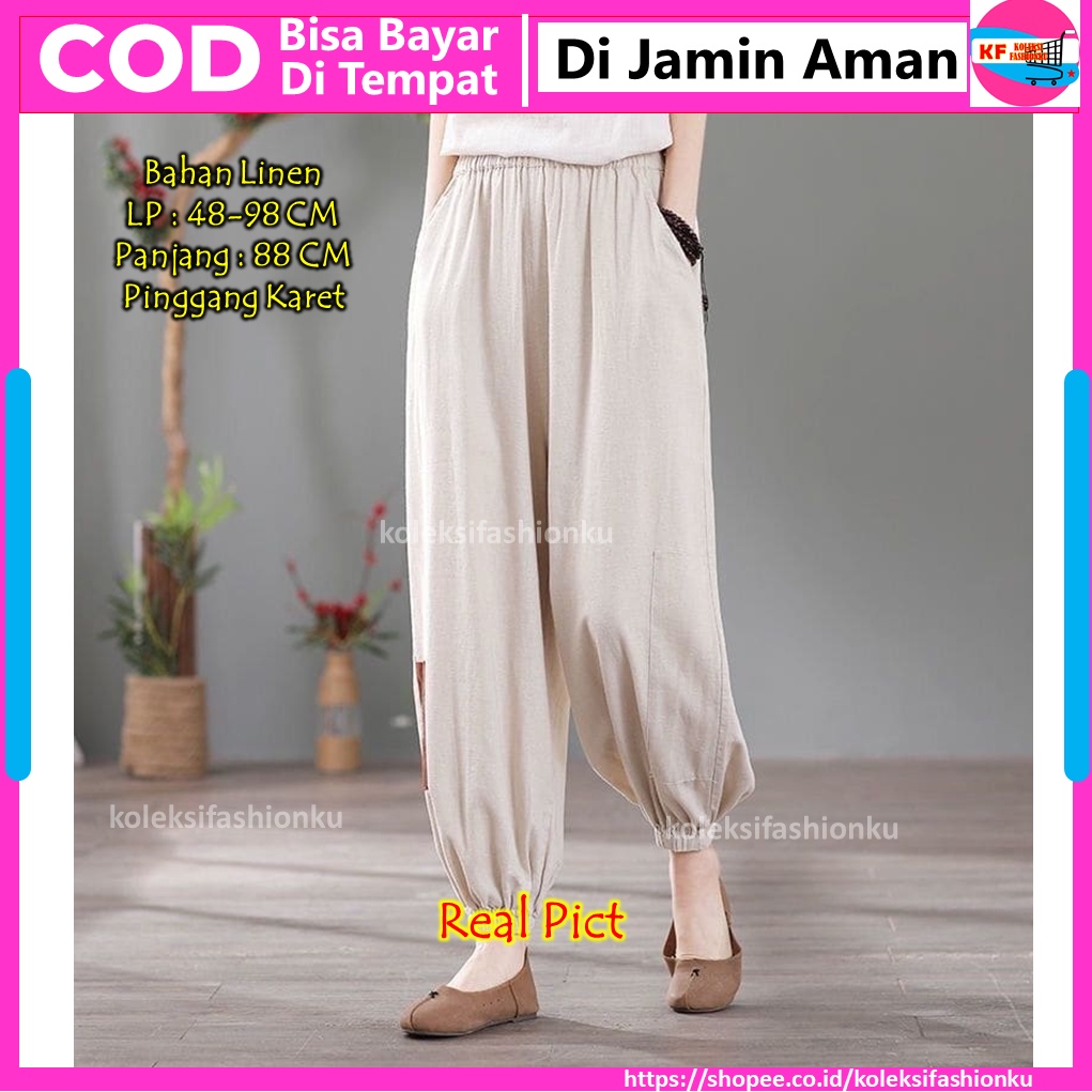 Celana Clana Jelana Kulot Jean Jeans Levis Wanita Cewek Jumbo Panjang Kekinian Terbaru Premium Murah