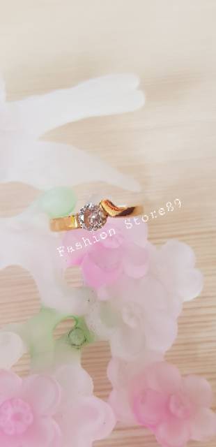 Cincin Titanium Gold cincin Import Titanium Gold cincin fashion import gold titanium antikarat