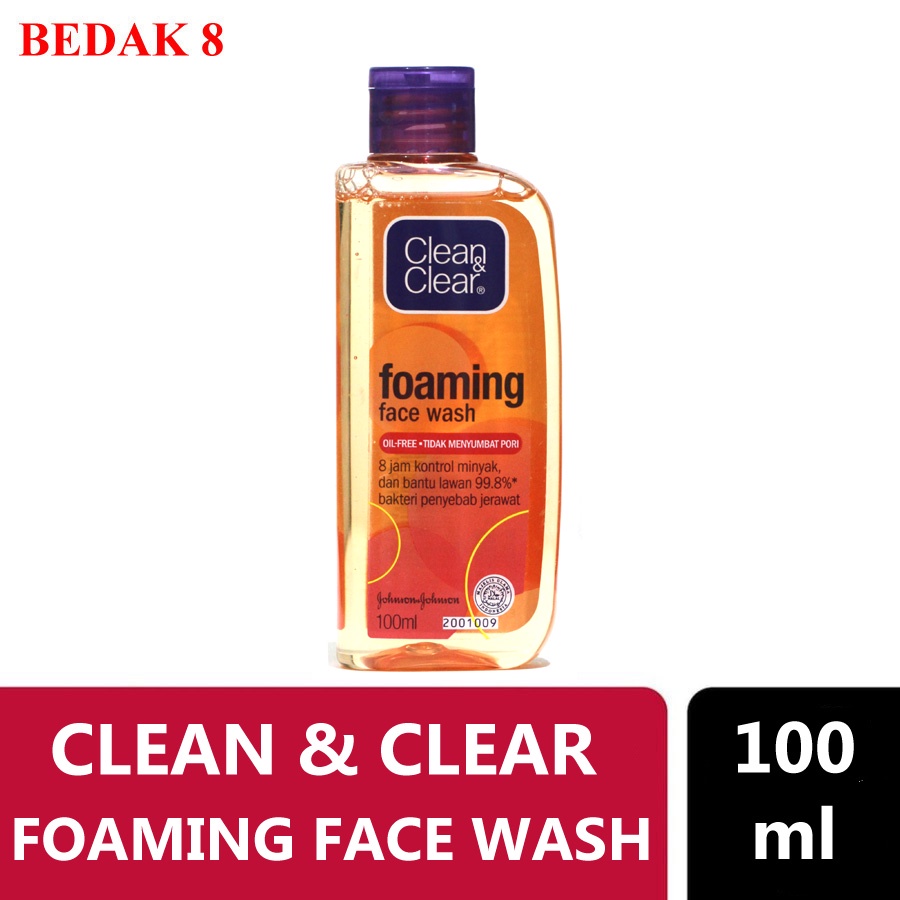 Clean &amp; Clear Foaming Face Wash 100 ml