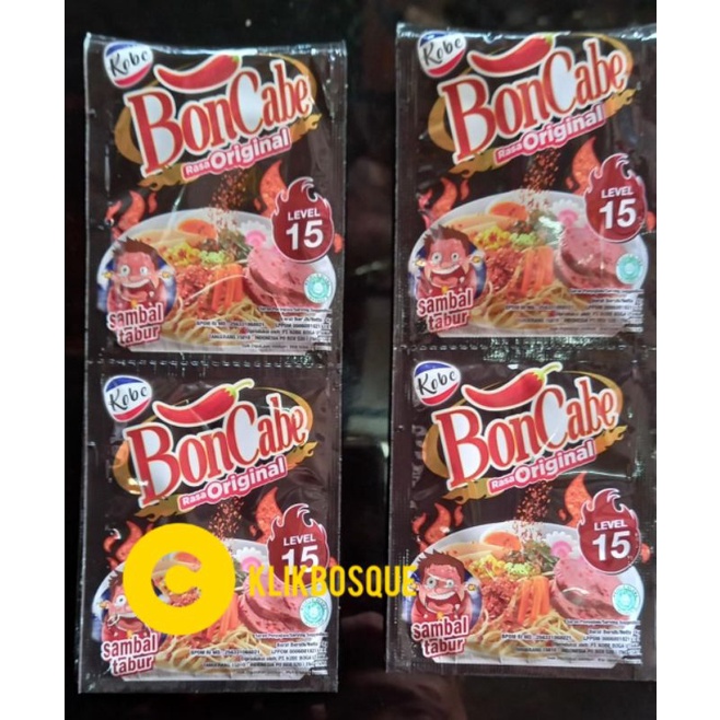 

Bon Cabe Level 15 (1 Renceng isi 12)