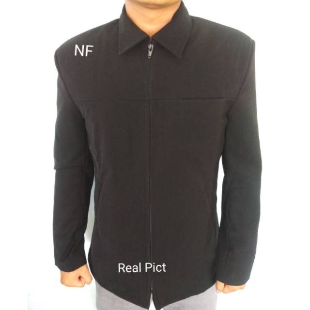 Jasket Hitam/Jasket Dosen/Jasket Santri
