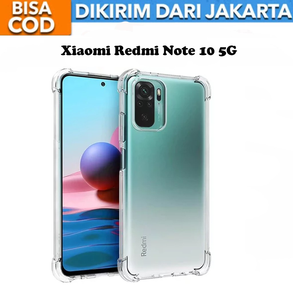 Casing Xiaomi Redmi Note 10 5G Anti crack SoftCase