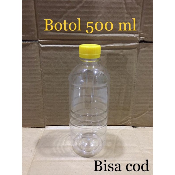 Botol 500 ml / botol pet 500 ml / botol