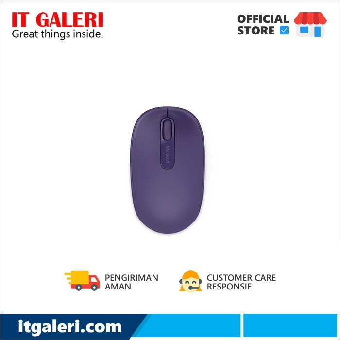 Microsoft Wireless Mobile Mouse 1850 | Shopee Indonesia