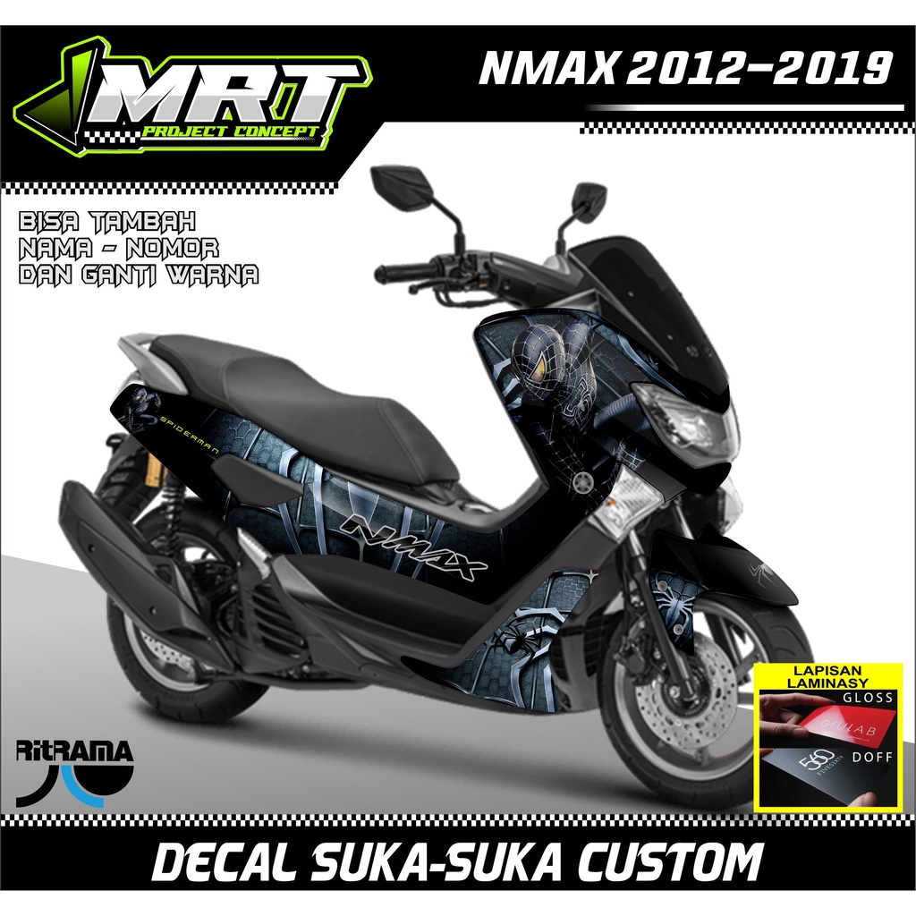 COD Decal Nmax Tahun 2012-2019 Full Body, stiker Nmax
