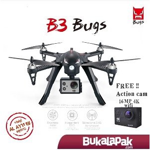 MJX B3 Bugs 3 Brushless Motor with 16MP WIFI ACTION Camera Limited