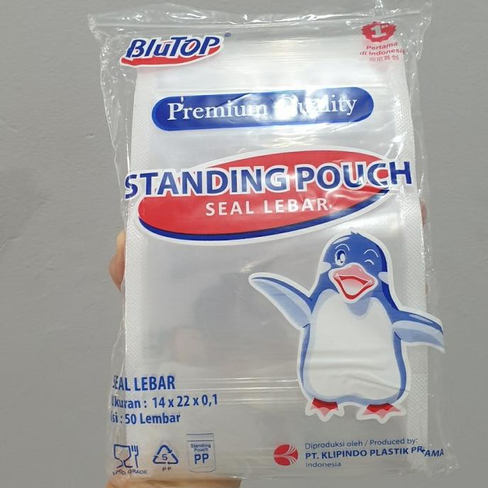 PLASTIK STANDING POUCH 14X22 PLASTIK KLIP