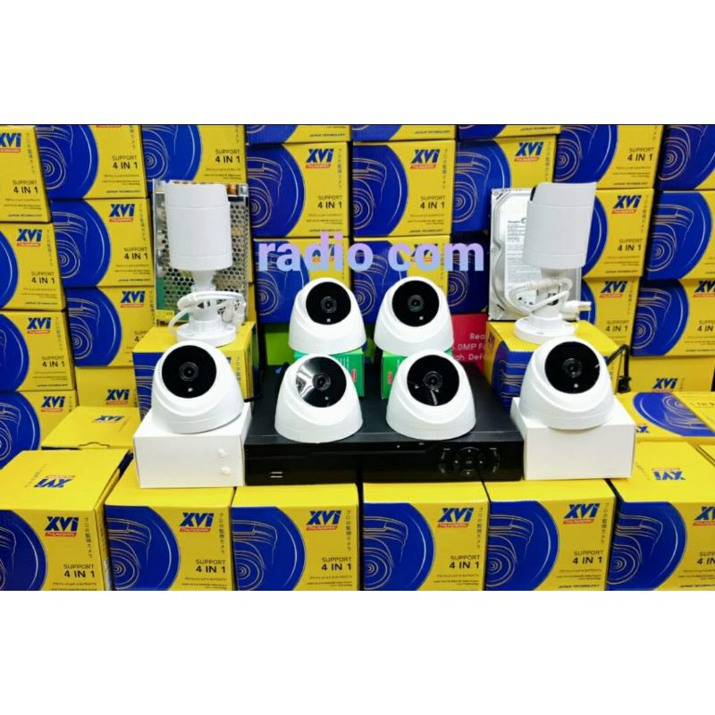 paket cctv 8 kamera 5mp ir sony turbo hd komplit