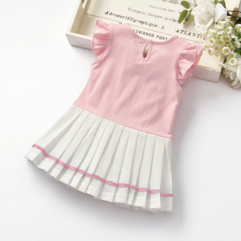 BARU! LIA025 - Dress Korea Bayi 0-3 tahun Perempuan Fashion Terlaris Baju Pesta Pergi Jalan