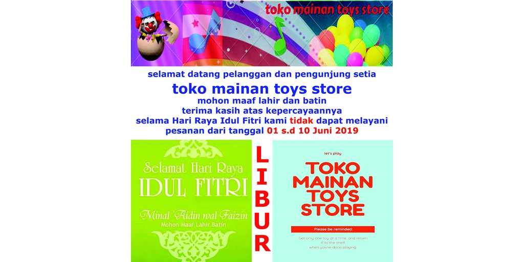  Toko  Online toko  mainan  toys store Shopee Indonesia