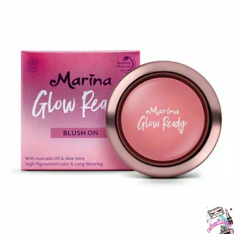 Marina Glow Ready Powder Blush On