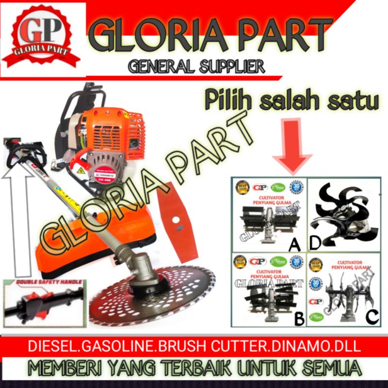 Mesin potong rumput model Honda 4Tak