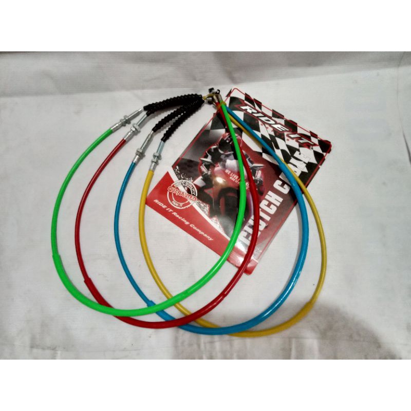 Kabel Selang Kopling Variasi  untuk semua motor  Ride it panjang 110 cm