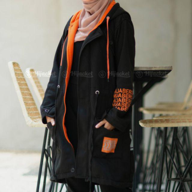 ⭐BUY 1 GET 2 GIFT⭐ HIJACKET® ORIGINAL VENDULUM JAKET MUSLIMAH-onyx black