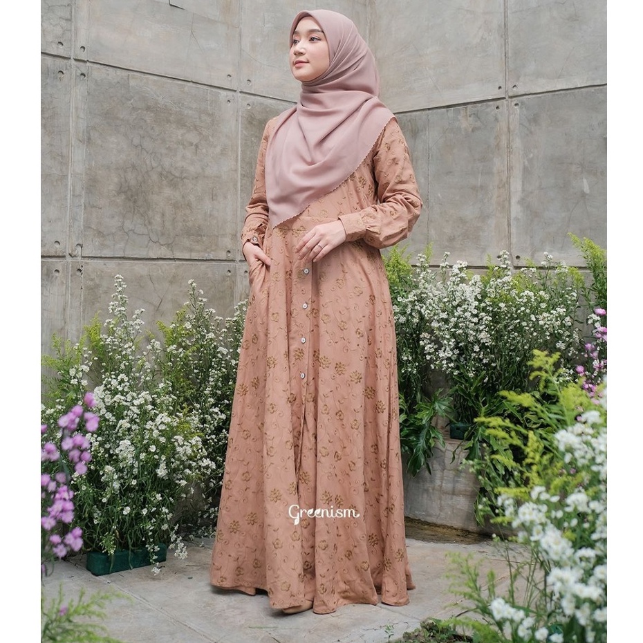 Greenism Gamis Zaskia Quality Premium Syari'i Dress