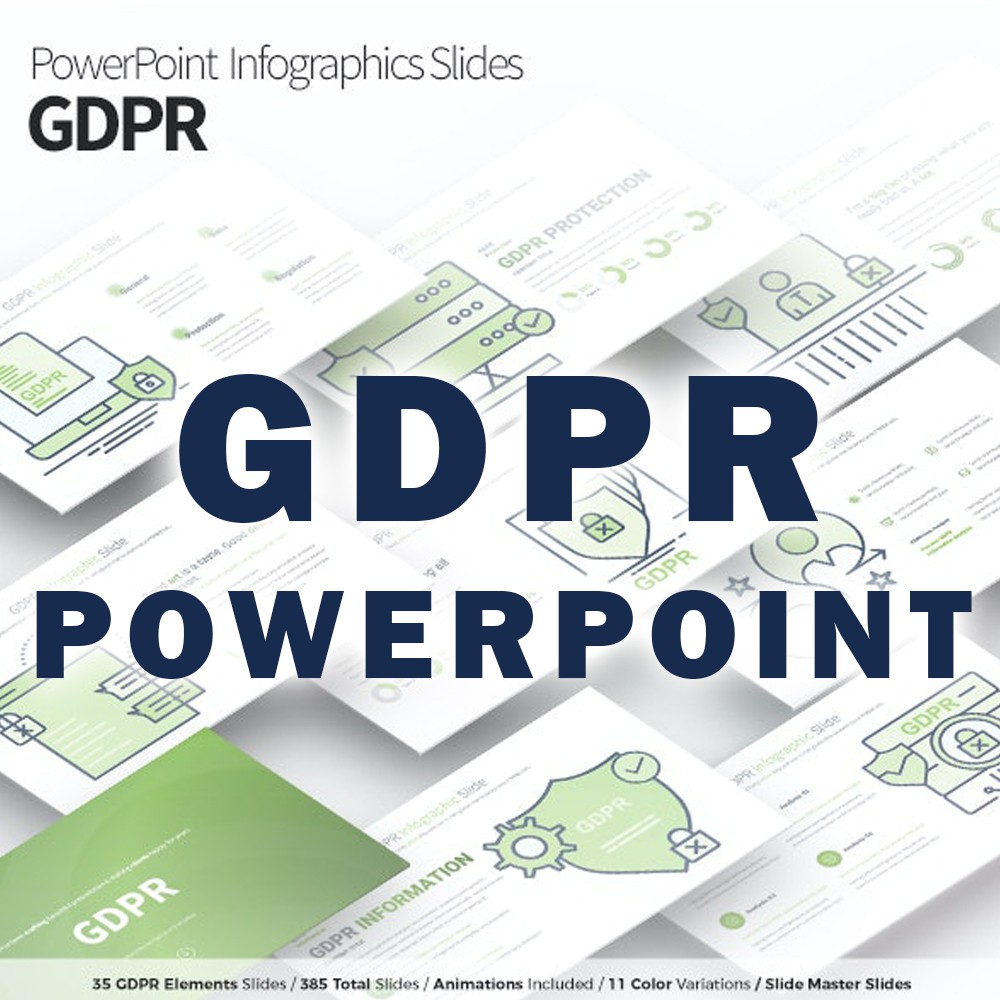 

NS GDPR PowerPoint Infographics Premium Slides