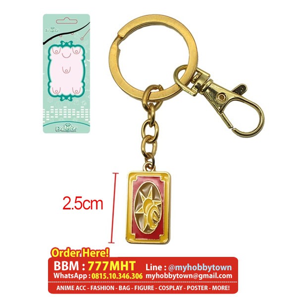 Gantungan Kunci / Keychain Card Captor Sakura : Clow Card