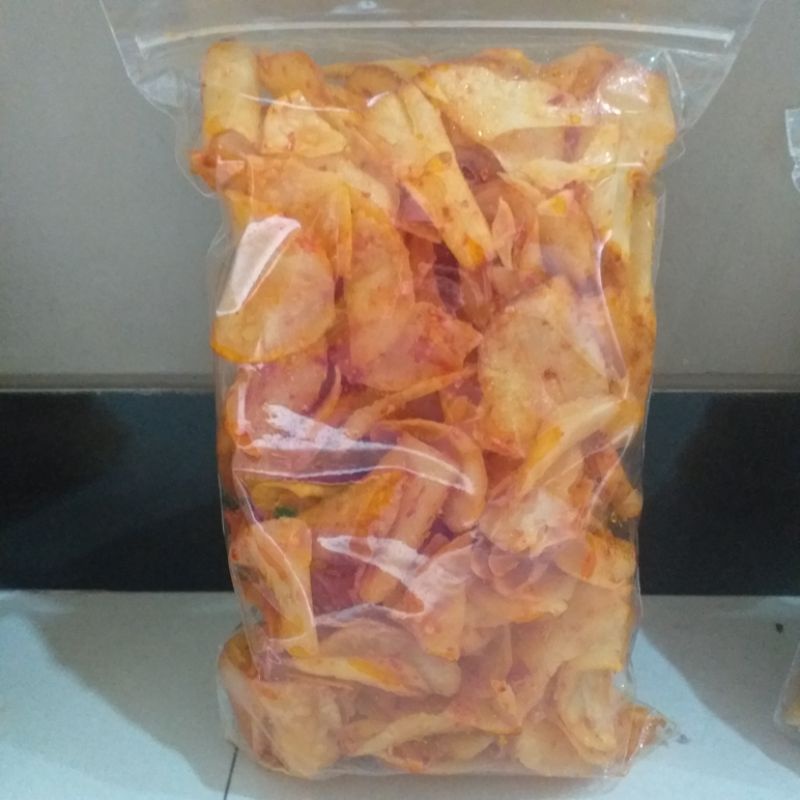 

KERIPIK SINGKONG BALADO PEDAS