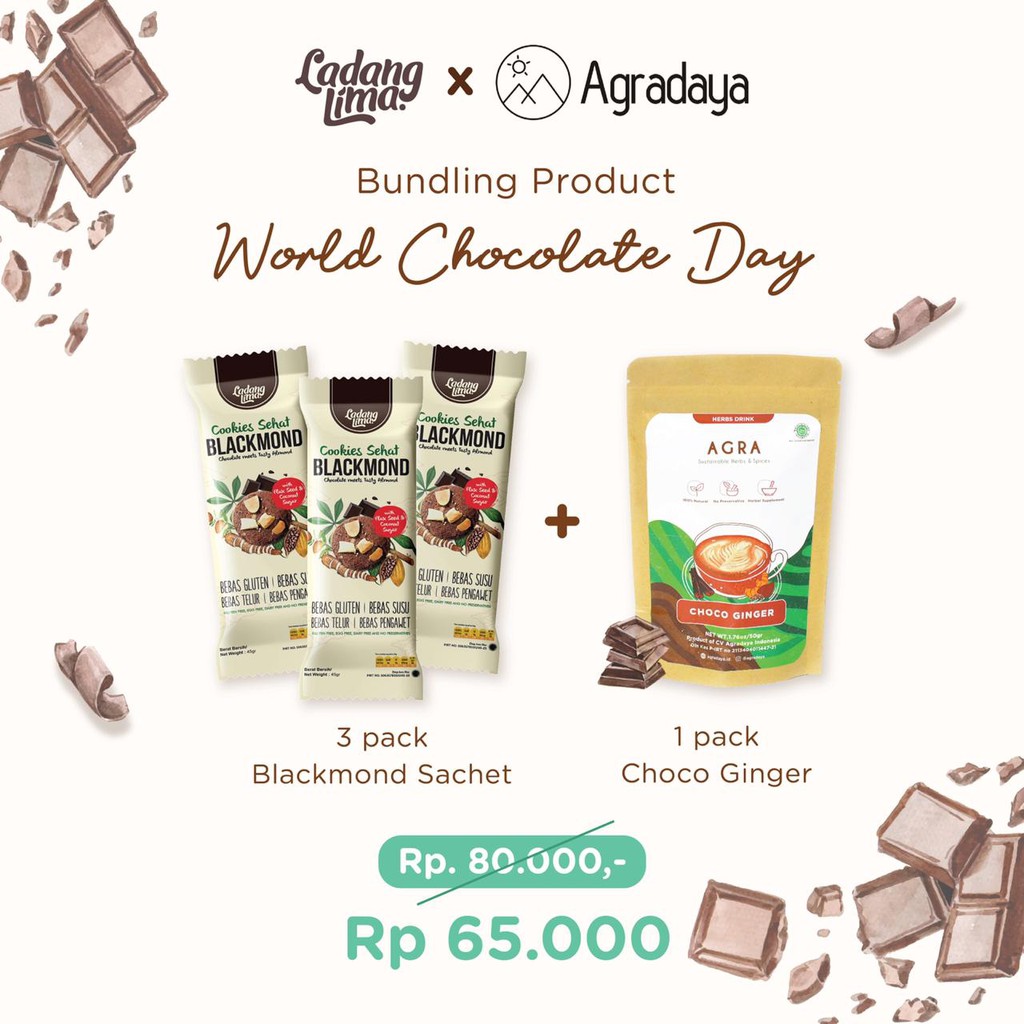 

Bundling Product World Chocolate Day Ladang Lima X Agradaya