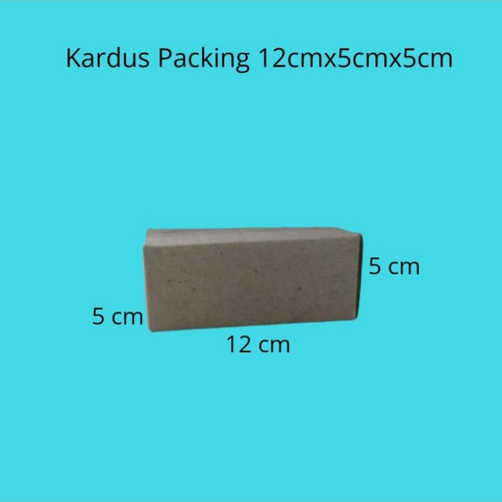 

KARDUS PACKING 12cm x 5cm x 5cm