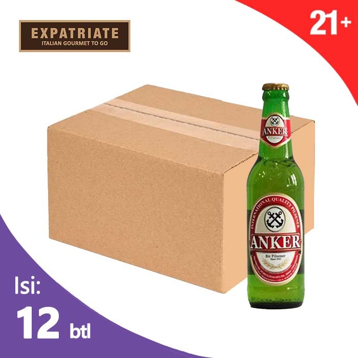 Jual Beer Anker Pilsener Quarts 620ml 12pcs Shopee Indonesia 9024