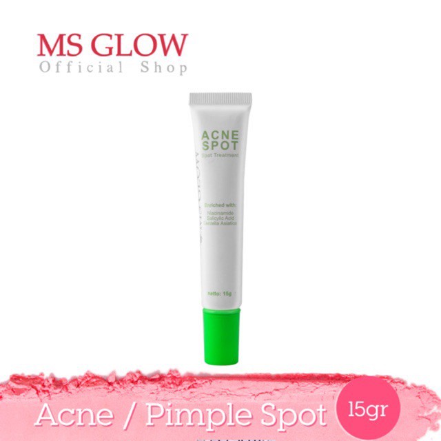 MS GLOW ACNE SPOT OBAT TOTOL JERAWAT