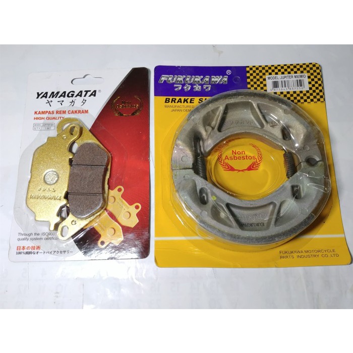 Kampas Rem Depan Belakang Mio J MIo Gt Soul Gt Lama Xride YMGT FKW ORIGINAL Original