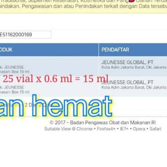 ○ 1 vial instantly Ageless ➴