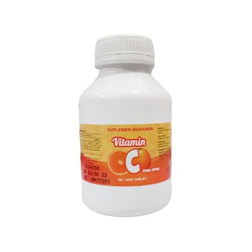 Vitamin C PIM 25 mg besar isi 1000 pil - Multivitamin - Suplemen Murah