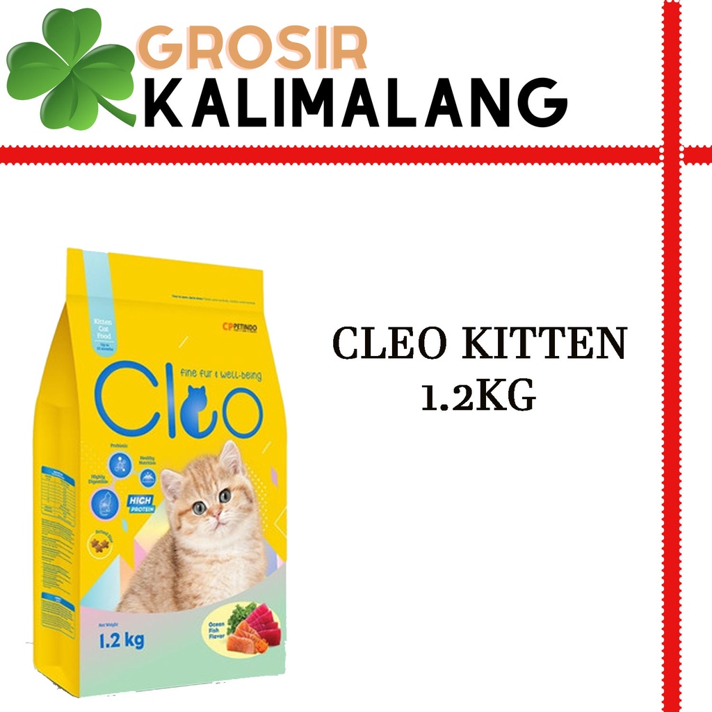 Cleo Freshpack Kitten 1.2kg (Grab/Gosend)