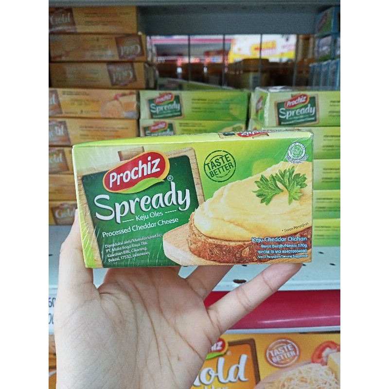 

Keju Prochiz Spreadable 170g