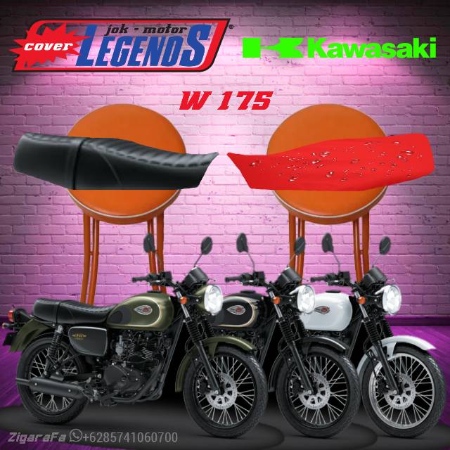 Cover Jok W175 Anti Air / Sarung Jok Motor Mantel Jok Aksesoris Motor