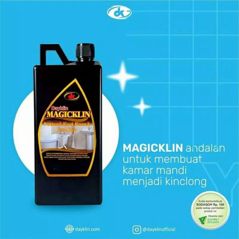 Dayklin Pembersih Kerak Ekstra Kuat Magicklin