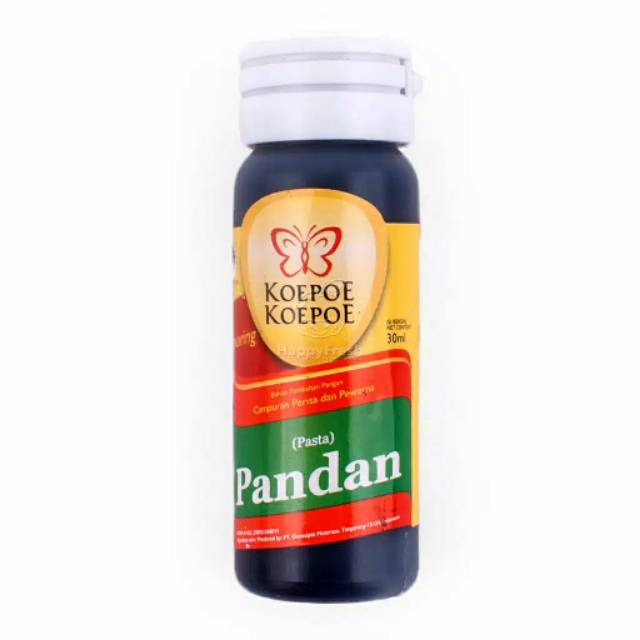 

Perisa dan Pewarna Pasta Pandan Koepoe Koepoe 30ml / Essence Pandan Koepoe Koepoe 30ml