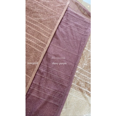 Kain Kebaya Brokat Kain Brokat Meteran Kain Brokat Motif Salur Ethnix