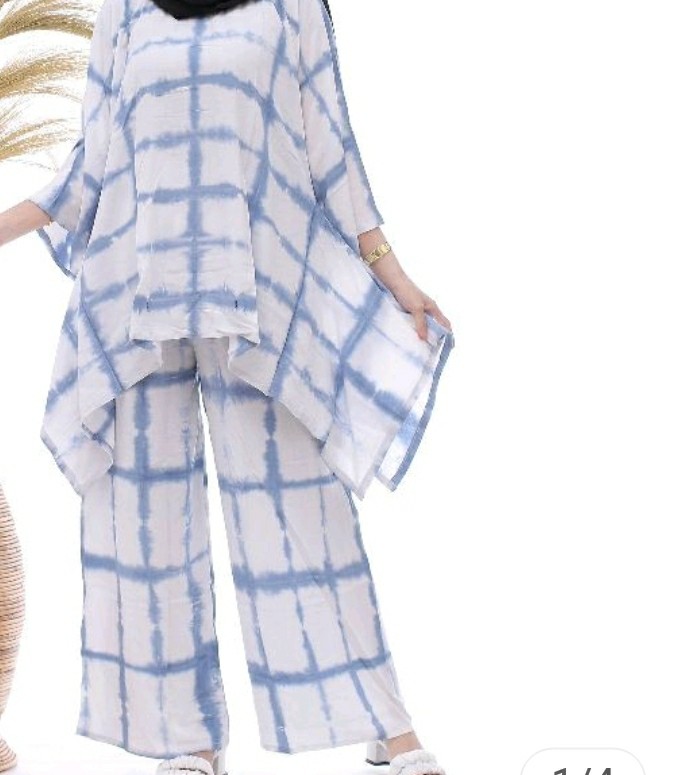 Setelan Shibori Batik Shibori Shibori Set Shibori Batik Pekalongan