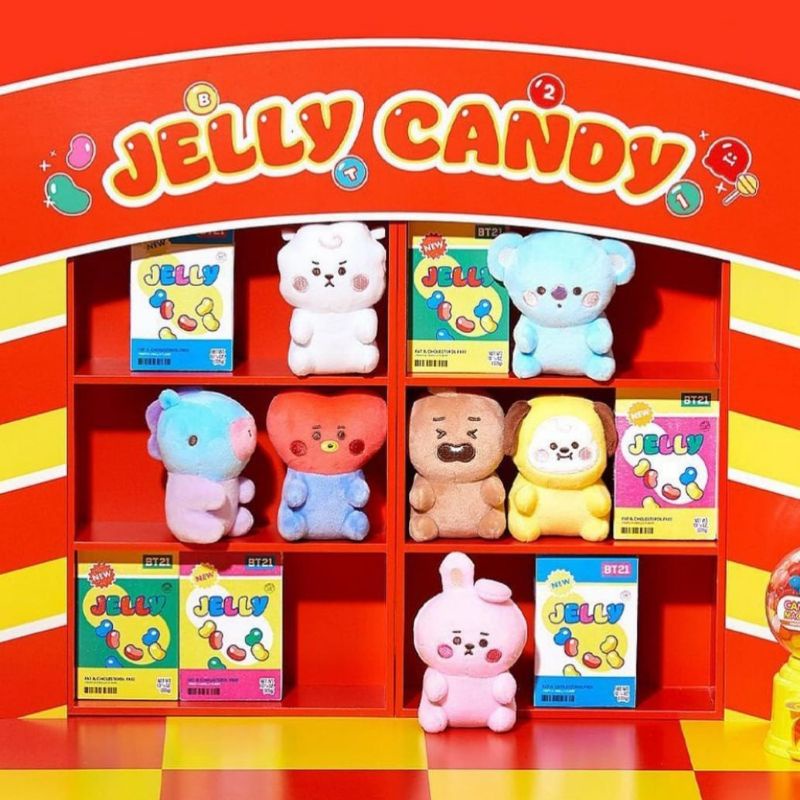[READY STOCK] BT21 JELLY CANDY MINI DOLL