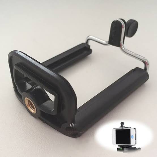 Holder U universal untuk tripod dan tongsis/Holder buat handphone / phoneholder