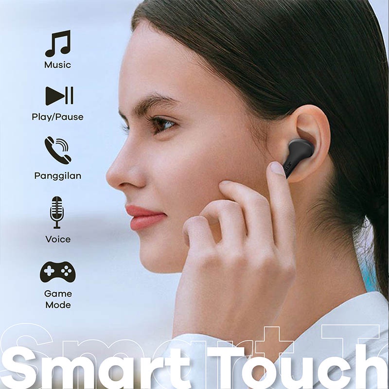 TWS Earbuds Headset Bluetooth Macaron JETE T9 - Garansi  2 Tahun