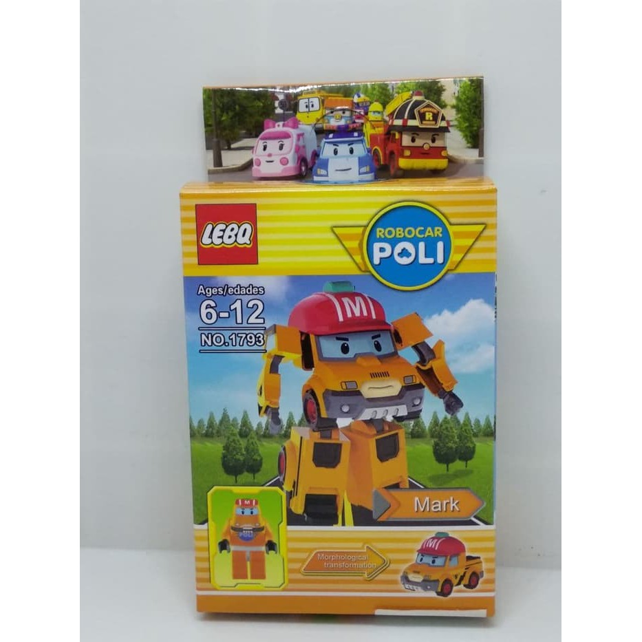 Mainan Anak Robocar Poli Lego - Mark