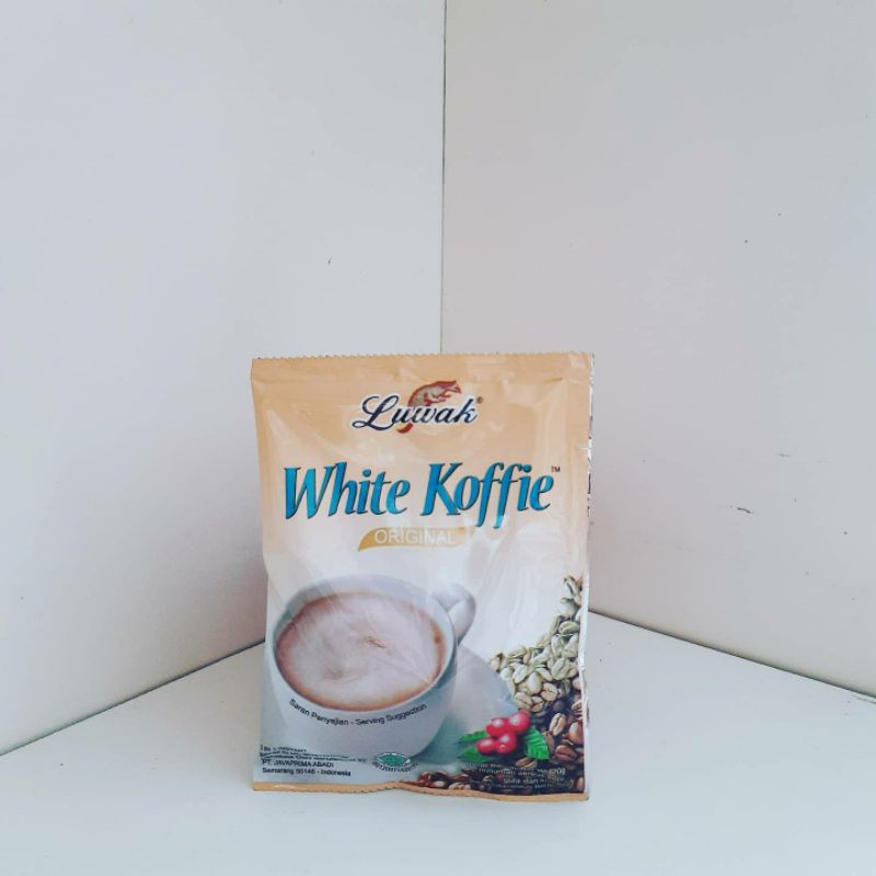 

Luwak White Koffie Instan Kopi Luwak 20gr