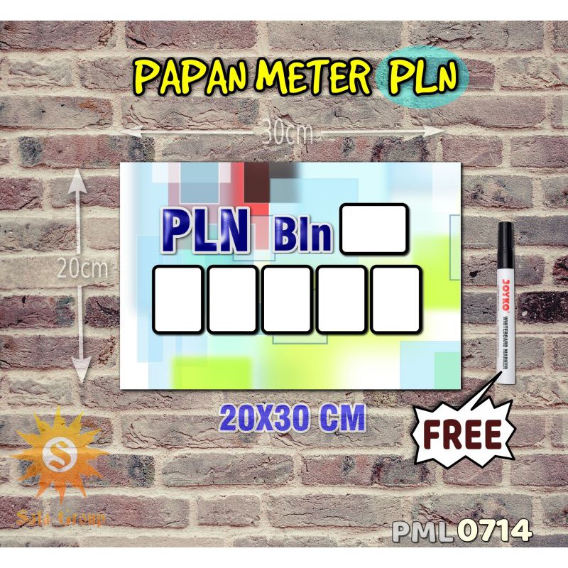 

Safa Papan Meter Listrik PLN PAM motif Unik - Pastel 14