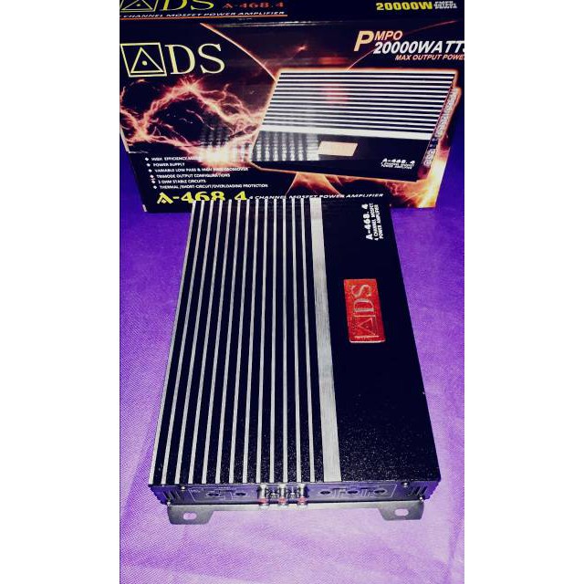 POWER ADS A‐468 4 - AUDIO & VIDEO MOBIL - AKSESORIS INTERIOR MOBIL