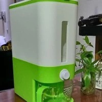 Dispenser Beras rice box Tempat Penyimpanan Multifungsi Beras Otomatis