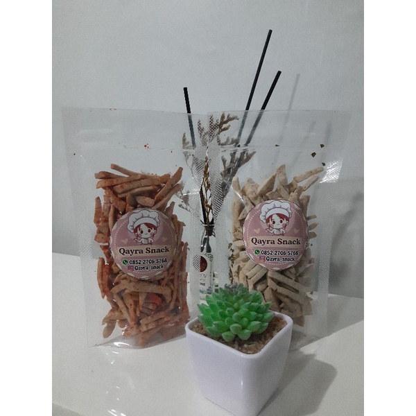 

Aneka Basreng 60gram/ bakso goreng / basrene pedas daun keruk